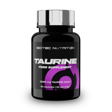 Таурин, Taurine, Scitec Nutrition, 90 капсул