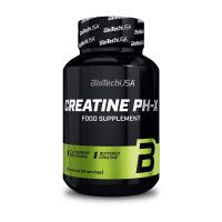 Креатин, Creatine pH-X, BioTech, 90 капсул