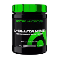 Глютамин, L-Glutamine, Scitec Nutrition, 300 г (Без вкуса)