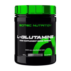 Глютамин, L-Glutamine, Scitec Nutrition, 300 г (Без вкуса)