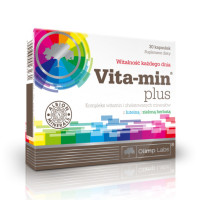 Вітаміни та мінерали, Vita-min plus, OLIMP, 30 капсул