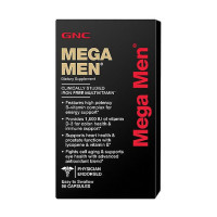 Витамины и минералы, Mega Men Capsules, GNC, 90 капсул