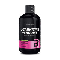L-карнитин, L-Carnitine 35 000 + Chrome, BioTech, 500 мл (Грейпфрут)