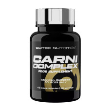 Жиросжигатель, Carni Complex, Scitec Nutrition, 60 капсул