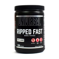 Жироспалювач, Ripped Fast, Universal, 120 капсул