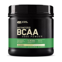 BCAA, BCAA 5000 powder, Optimum Nutrition, 345 г (Без смаку)