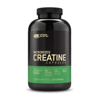 Креатин, Micronized Creatine Capsules, Optimum Nutrition, 200 капсул