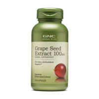 Добавка для здоров'я, Grape Seed Extract, GNC, 100 капсул