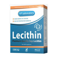 Добавка для здоровья, Lecithin, VP Lab, 60 капсул