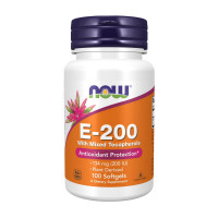 E-200 with Mixed Tocopherols (100 softgels)
