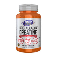 Креатин, Kre-Alkalyn Creatine, NOW, 120 капсул