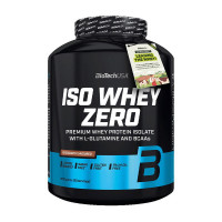 Ізолят протеїну, Iso Whey Zero, BioTech, 2,27 кг (Малина)