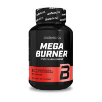 Жироспалювач, Mega Burner, BioTech, 90 капсул