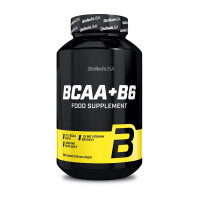 BCAA, BCAA + B6, BioTech, 200 таблеток