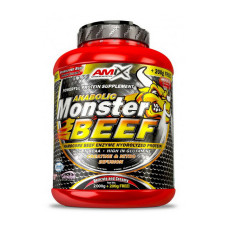 Говяжий протеин, Beef Monster Protein, AMIX, 2 кг (Шоколад)