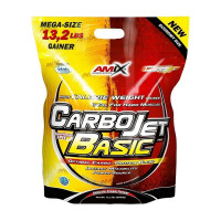 Гейнер, Carbo Jet Basic, AMIX, 6 кг (Ванильный крем)
