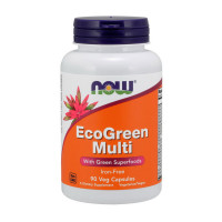 Вітаміни та мінерали, EcoGreen Multi, NOW, 90 капсул
