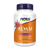 Витамины и минералы, Adam, NOW, 60 таблеток