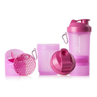 Шейкер, SmartShake NEON Pink V1, SmartShake, 600 мл (Рожевий)