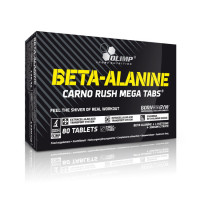 Бета-аланін, Beta-Alanine Carno Rush, OLIMP, 80 таблеток