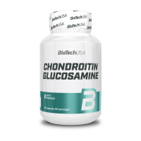 Для суглобів та зв'язок, Chondroitin Glucosamine, BioTech, 60 капсул