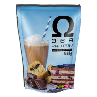 Протеин, OMEGA 3-6-9 Protein, Power Pro, 1 кг (Миндальный кекс)