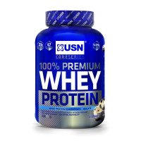 Сироватковий протеїн, 100% Premium Whey Protein, USN, 2,28 кг (Печиво з кремом)
