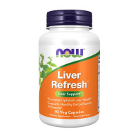 Добавка для здоров'я, Liver Refresh, NOW, 90 капсул