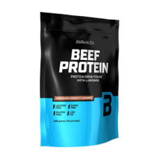 Говяжий протеин, BEEF Protein, BioTech, 500 г (Клубника)