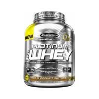 Сывороточный протеин, Platinum 100% Whey, MuscleTech, 2,27 кг (Ванильный торт)