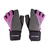 Рукавички для тренувань, Lady 2 Grey-Pink, BioTech, розмір S