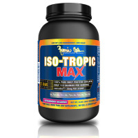 Изолят протеина, ISO-Tropic MAX, Ronnie Coleman, 784 г (Голубая малина)