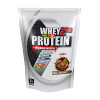 Сывороточный протеин, Whey Protein, Power Pro, 2 кг (Шоколад с орехами)