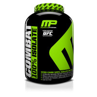 Изолят протеина, Combat 100% Isolate, Muscle Pharm, 2,27 кг (Банана-сплит)