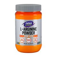 Аргинин, L-Arginine Powder, NOW, 454 г (Без вкуса)