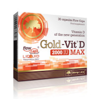 Вітаміни та мінерали, Gold-Vit D Max, OLIMP, 30 капсул