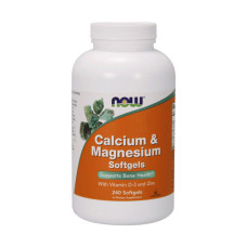 Calcium & Magnesium Softgels (240 softgels)