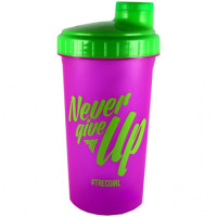 Shaker Never Give Up Pink (700 ml)