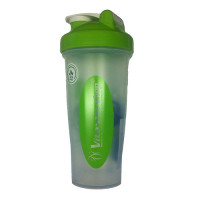 Шейкер, Shaker With Metall Ball, TREC nutrition, 400 мл (Зелений)