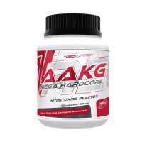 Аргінін, AAKG mega hardcore, TREC nutrition, 120 капсул