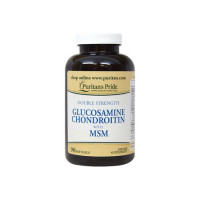 Для суглобів та зв'язок, Glucosamine & Chondroitin with MSM, Puritan's Pride, 90 капсул