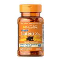 Добавка для здоров'я, Lutein 20 mg, Puritan's Pride, 60 капсул