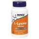 Лізин, L-Lysine 500 mg, NOW, 100 таблеток