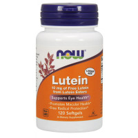 Добавка для здоров'я, Lutein 10 mg, NOW, 120 капсул