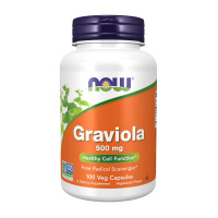 Добавка для здоровья, Graviola, NOW, 100 капсул