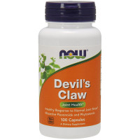 Добавка для здоров'я, Devil`s Claw, NOW, 100 капсул