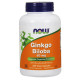 Добавка для здоровья, Ginkgo Biloba 60 mg, NOW, 240 капсул
