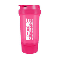 Шейкер, Scitec Shaker 500 Travel (500 ml pink), Scitec Nutrition, 500 мл (Рожевий)