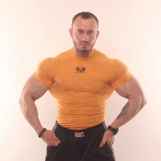 Компресс. футболка SF Yellow White (S-XXXL)