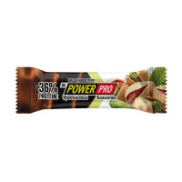 Протеїновий батончик, Power Pro 36%, Power Pro, 60 г (Фісташкове праліне)